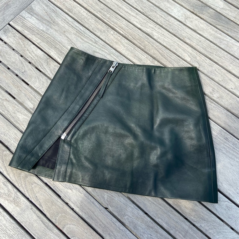 ALL saints Buttery Leather Skirt